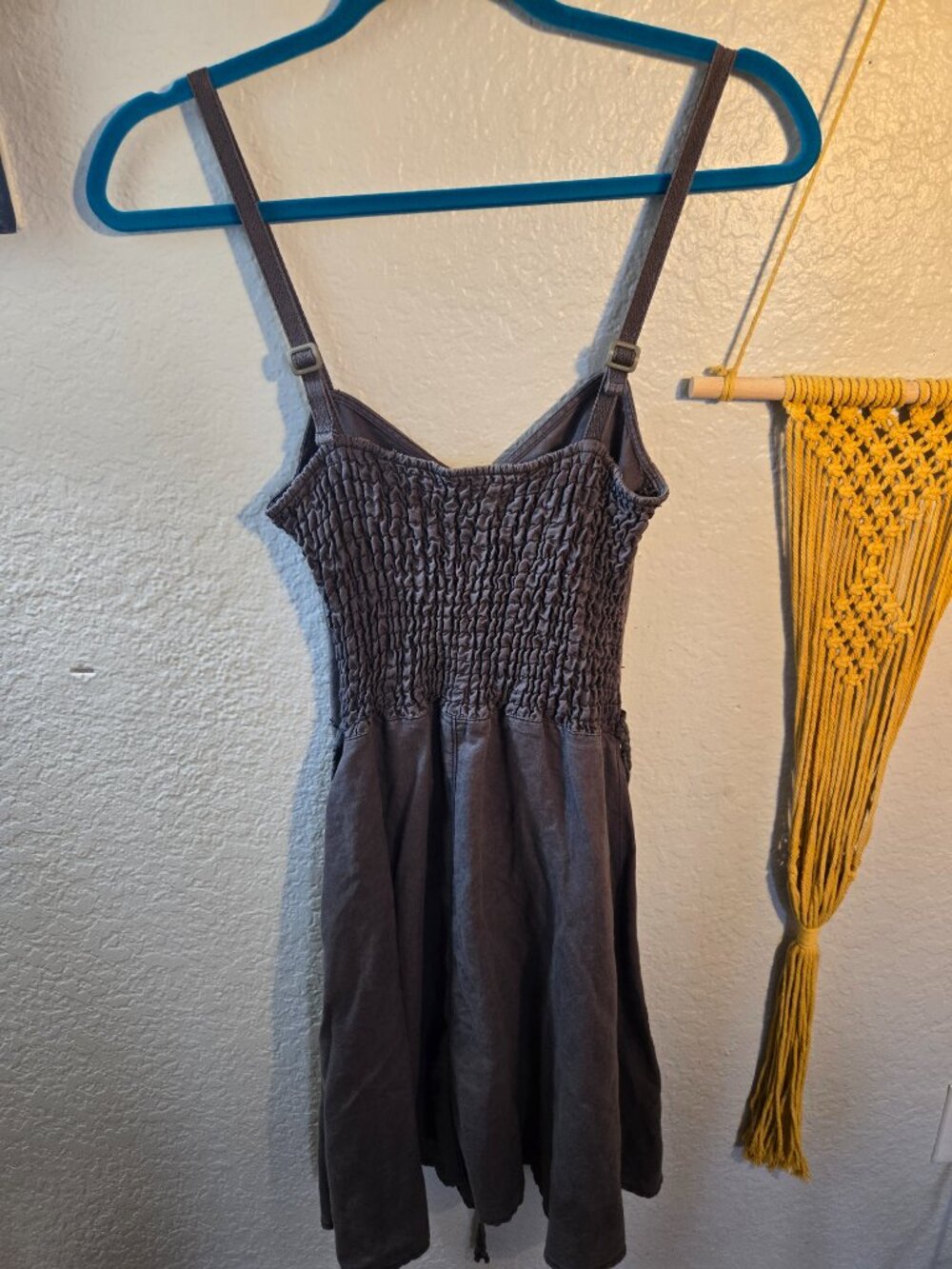 Boho Free People Smocked Dress